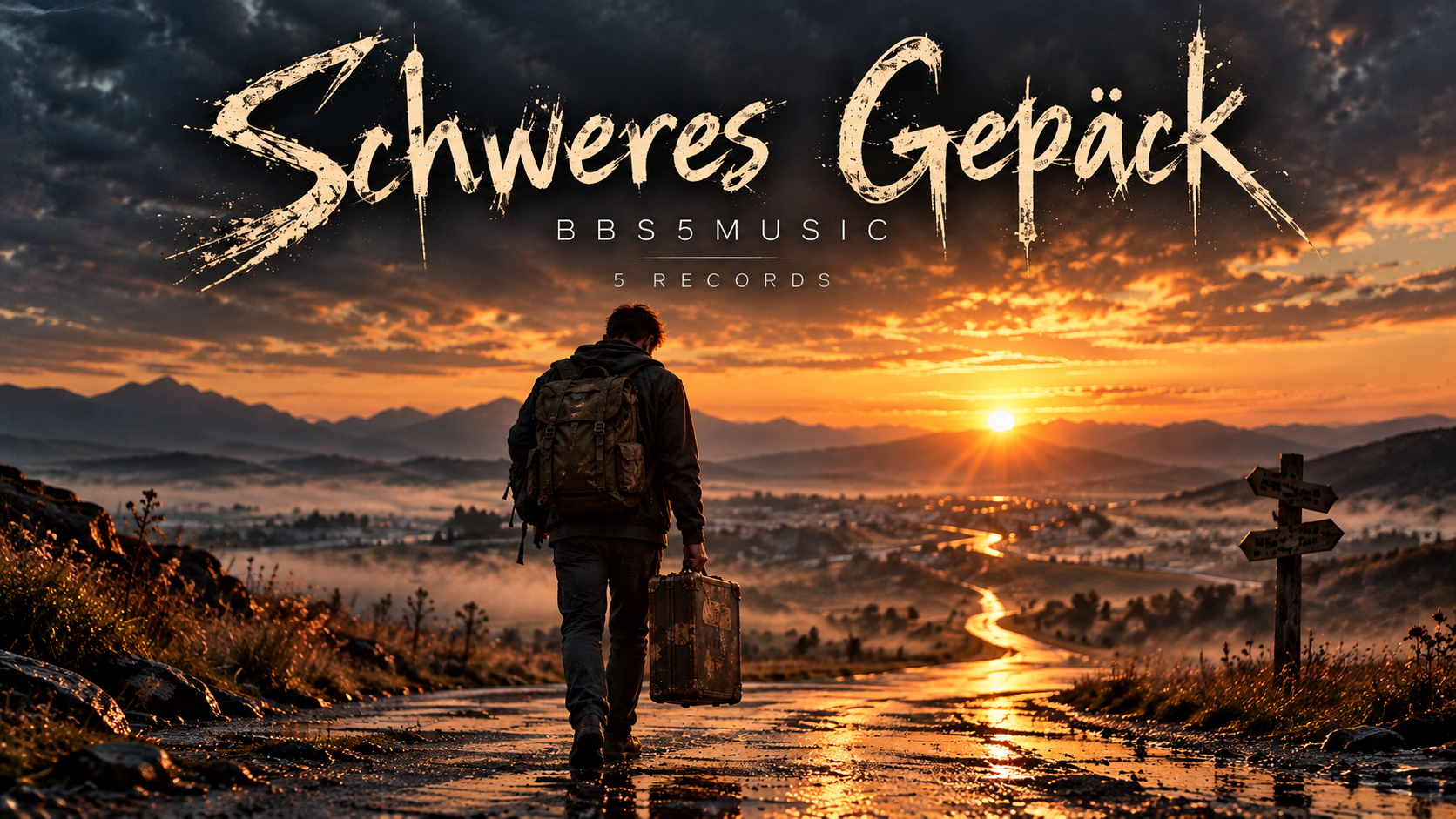 🎬 Schweres Gepäck | Melancholic Cinematic Ambient Journey – BBS5 Music 🎧 1 Schweres Gepaeck im Abendlicht