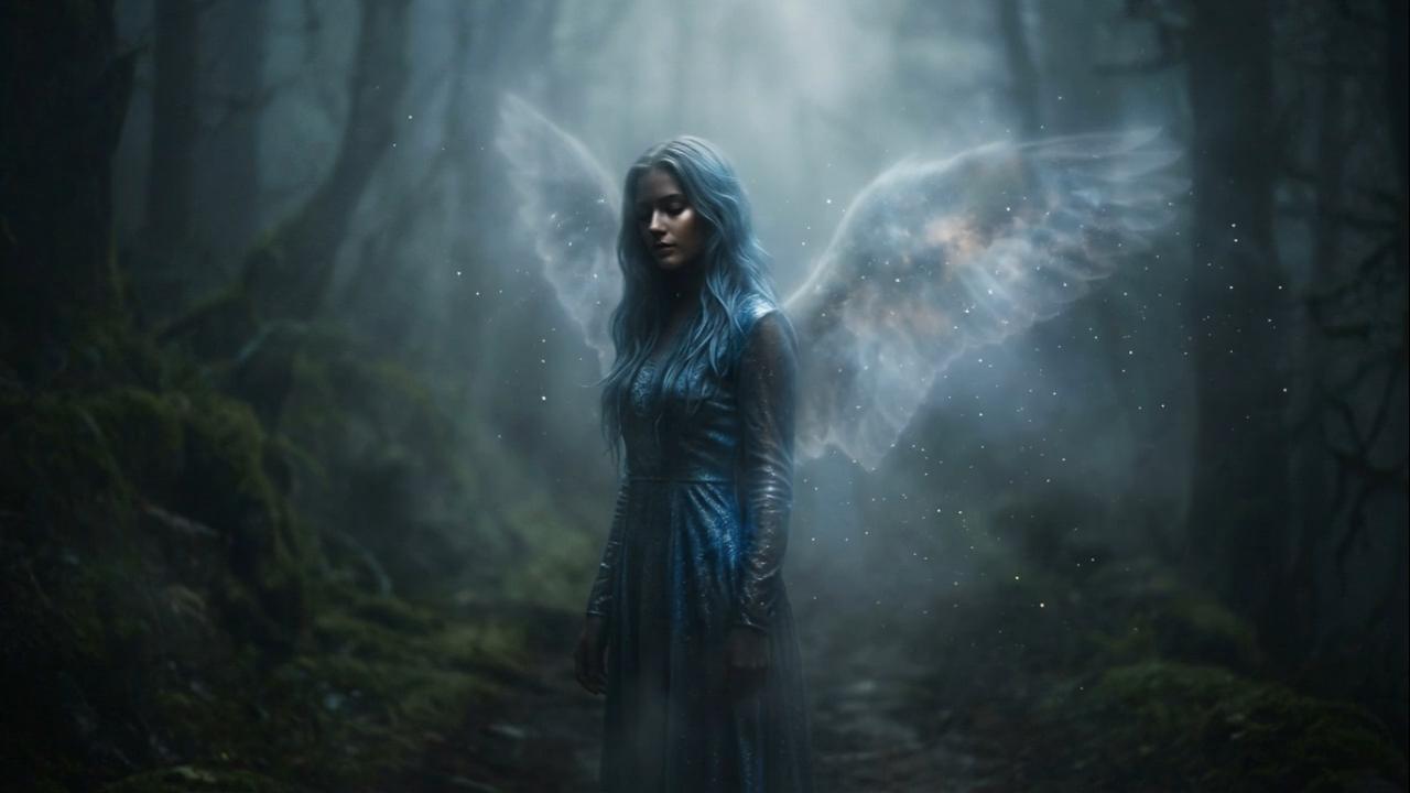 Firefly slow hypnotic atmospheric movement drifting fog soft floating particles subtle glowing li 2 659